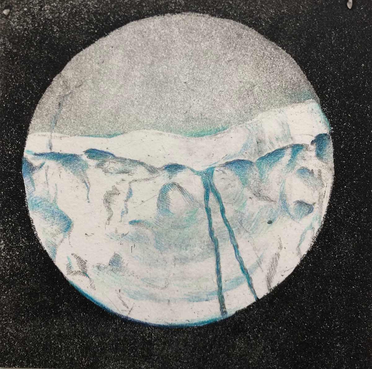 Binocular Shots (hand colored) #1 by Megan Broughton