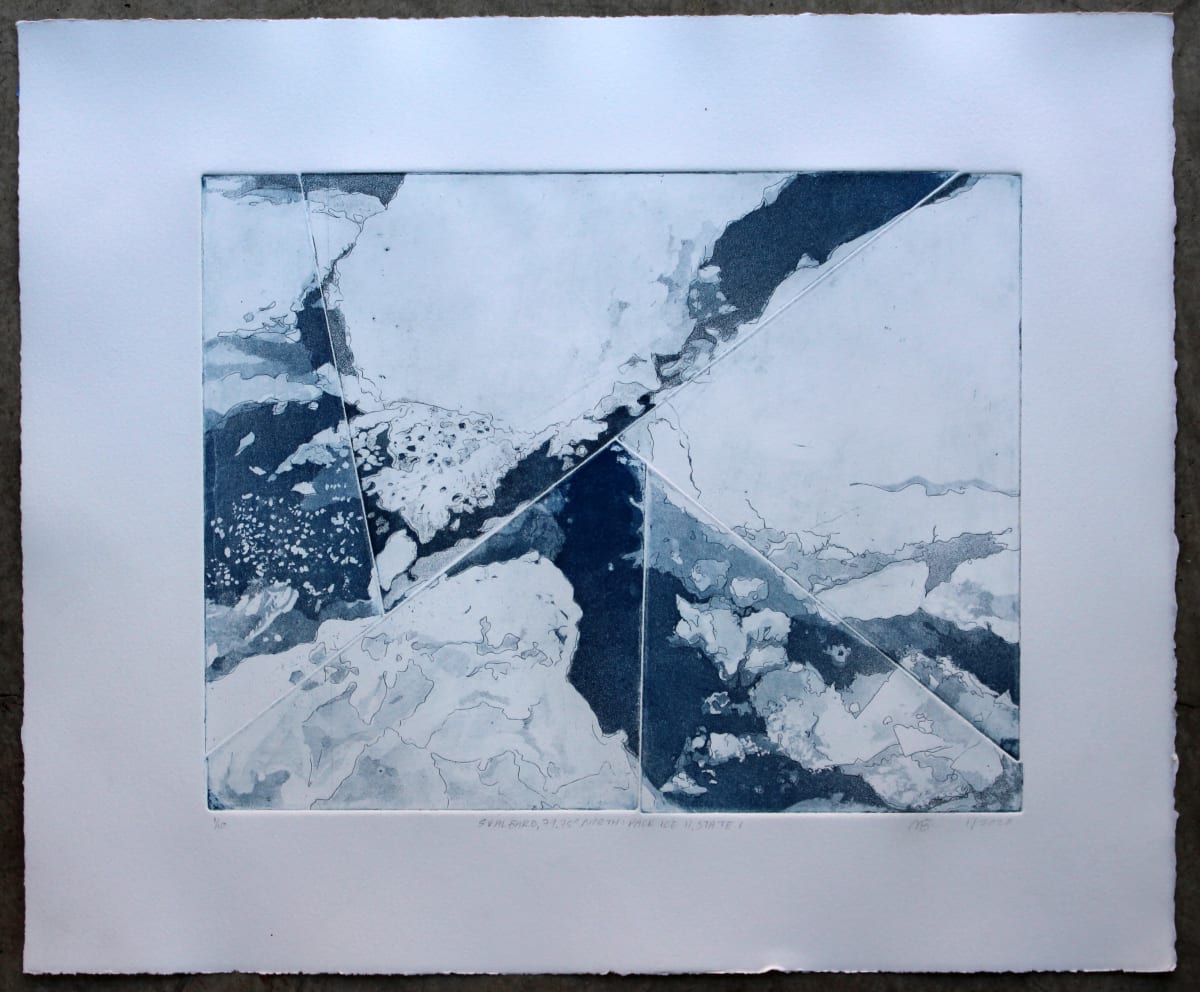 Svalbard 79.75° North: Pack Ice II State I 3/10 by Megan Broughton 