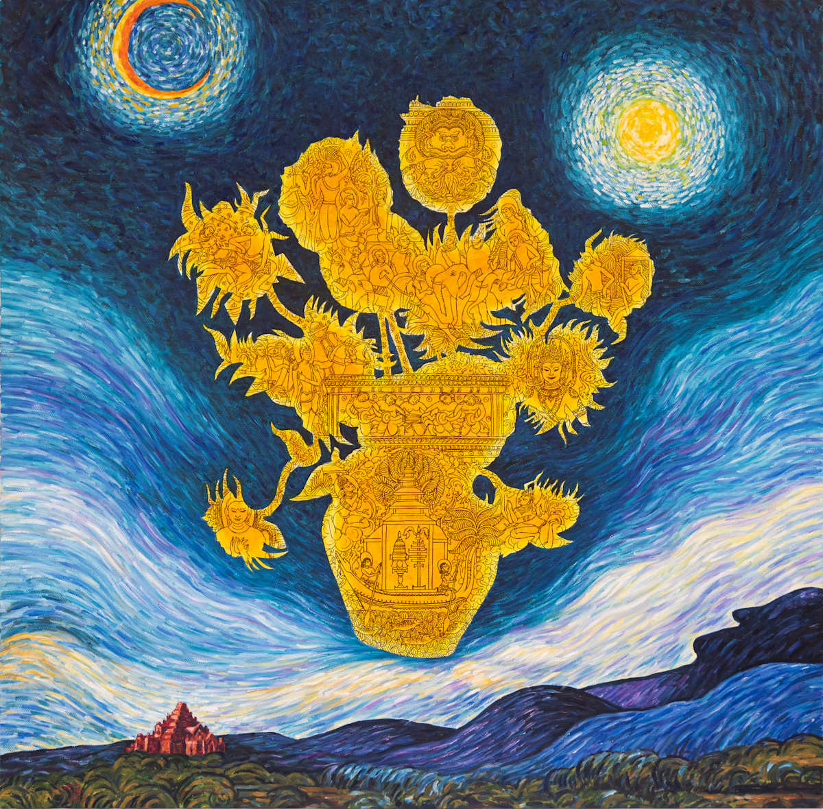 VVBA 04 by MPP Yei Myint (b. 1953) 