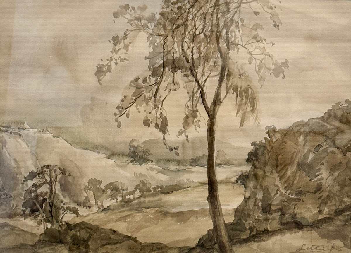 Monywa (2005) by Lu Tin. (b.1930-2006) 
