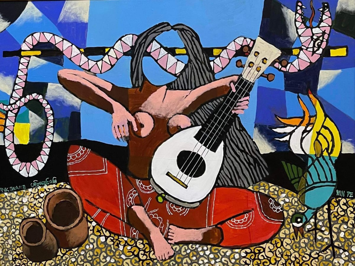 Ignorance, MawHa  (2015) by Win Pe, Image 1.