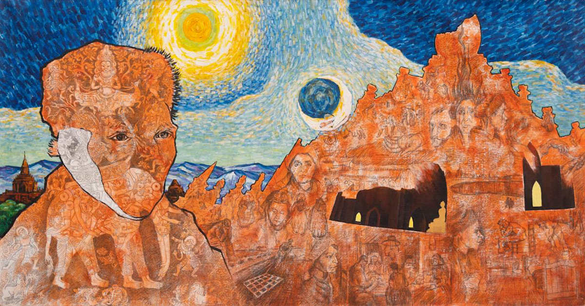 VVBA 16 (2009) by MPP Yei Myint (b. 1953) 