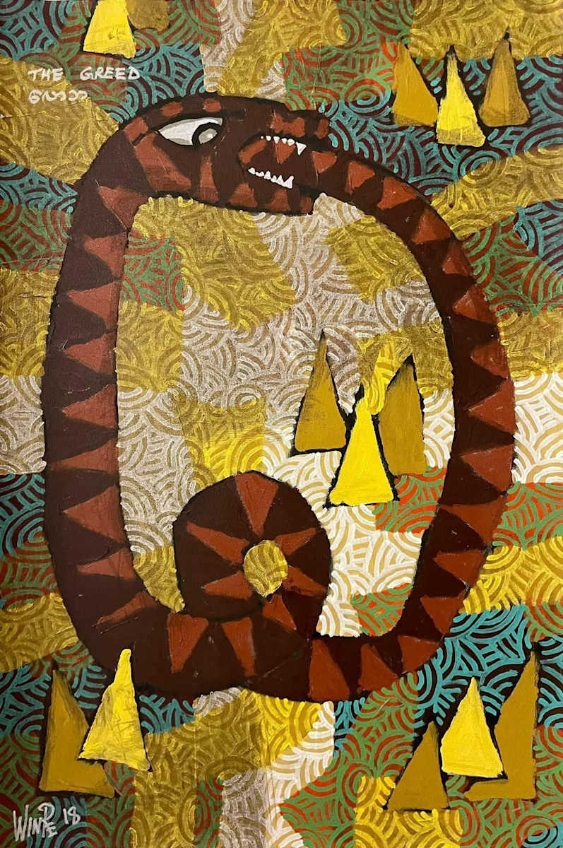 Greed (2018) by Win Pe 