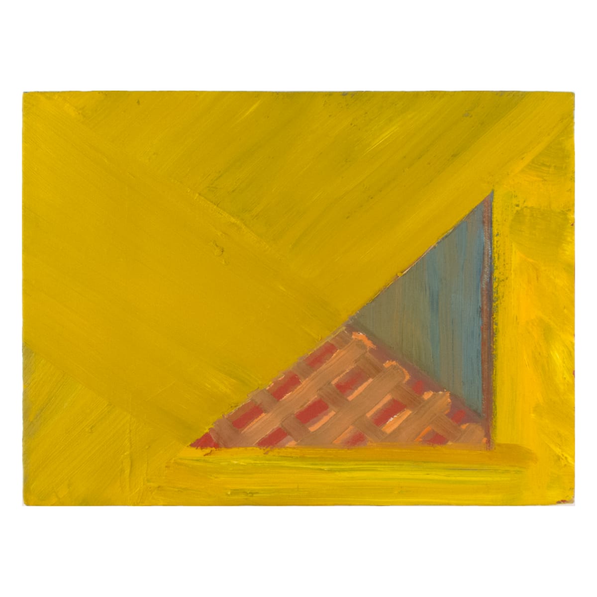 Eccentric 17: Triangle by Bruce Price  Image: Eccentric 17: Triangle
acrylic & oil on canvas
9"x12"