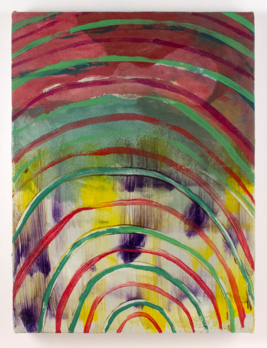 Geology 12: Seismic Waves by Bruce Price  Image: Geology 12: Seismic Waves
acrylic on canvas
12"x9"