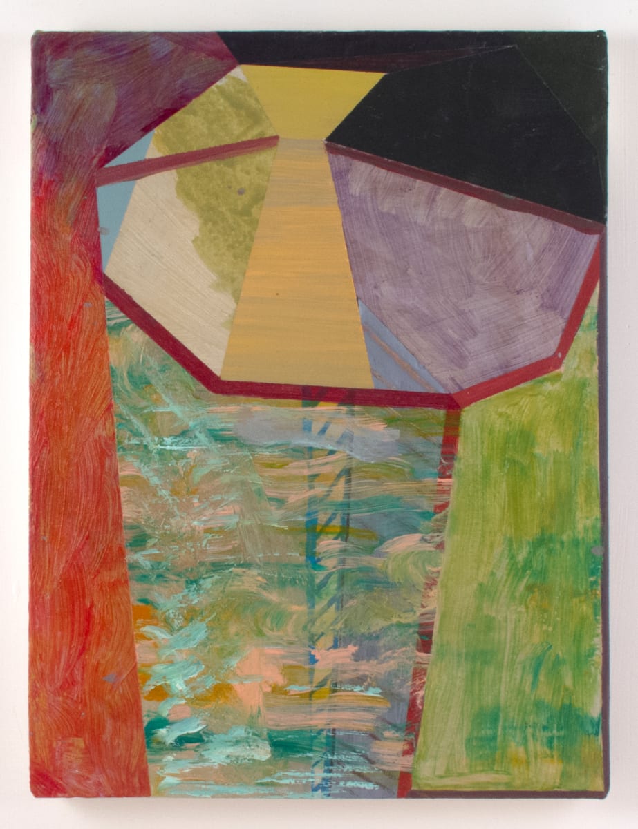 Geology 48:Crystal Structure by Bruce Price  Image: Geology 48:Crystal Structure
acrylic on canvas
12"x9"