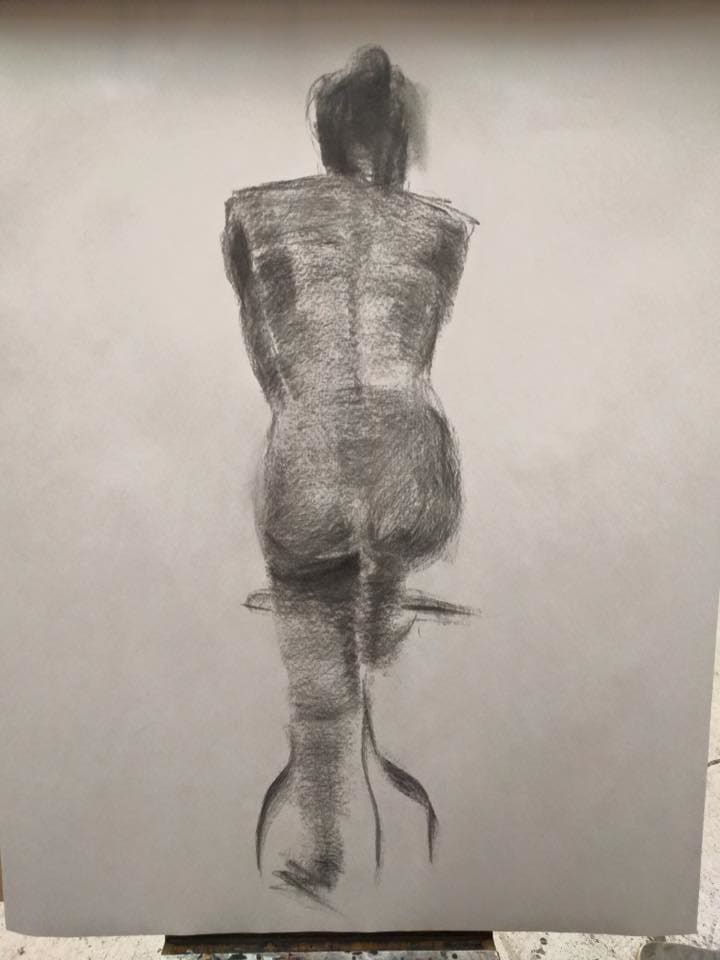 Short Pose Figure Study by Jana Renée 