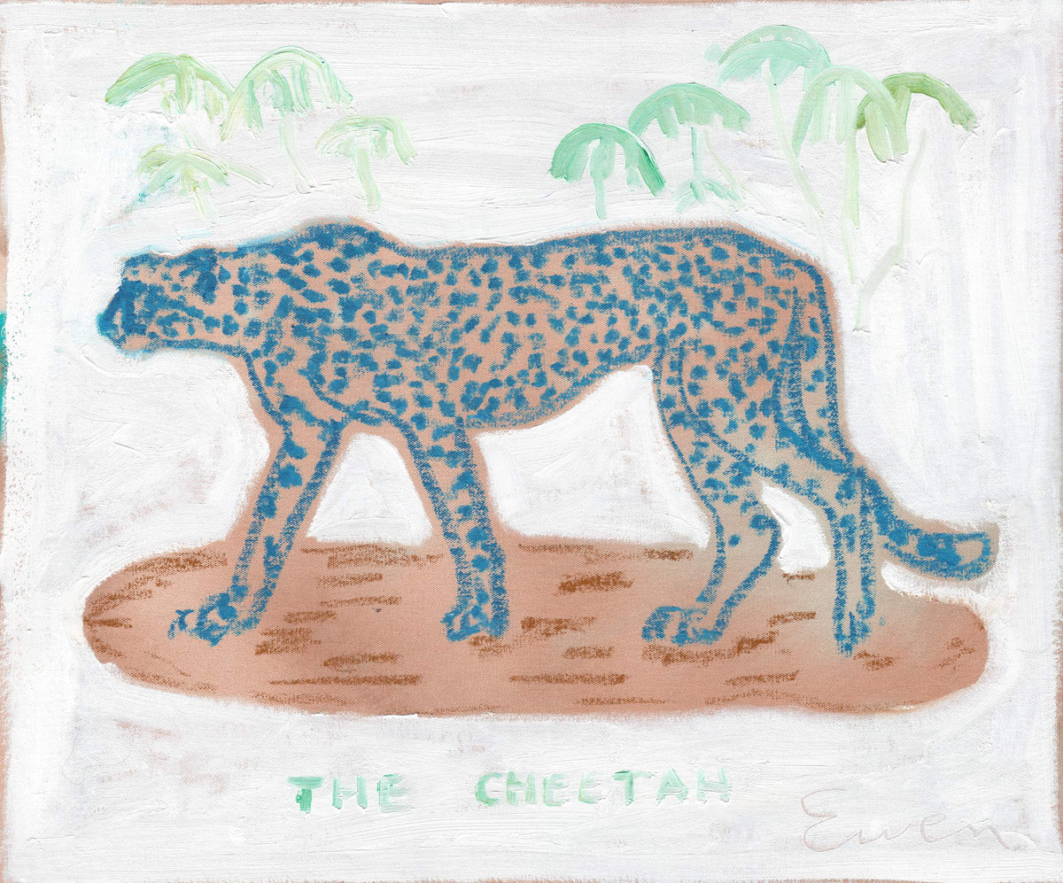 The Cheetah, Blue, Image 3.