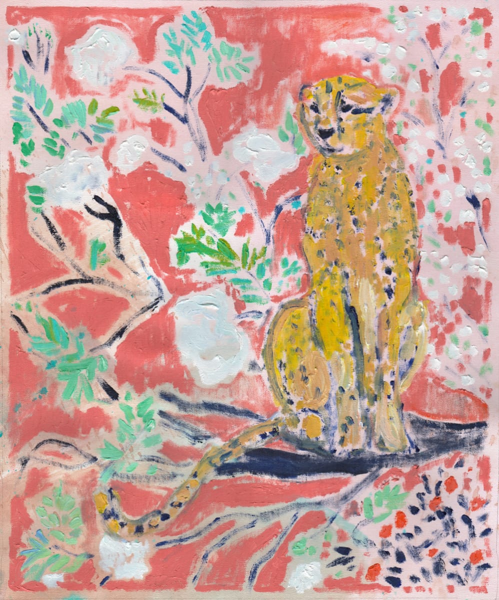 Cheetah Looking Left 