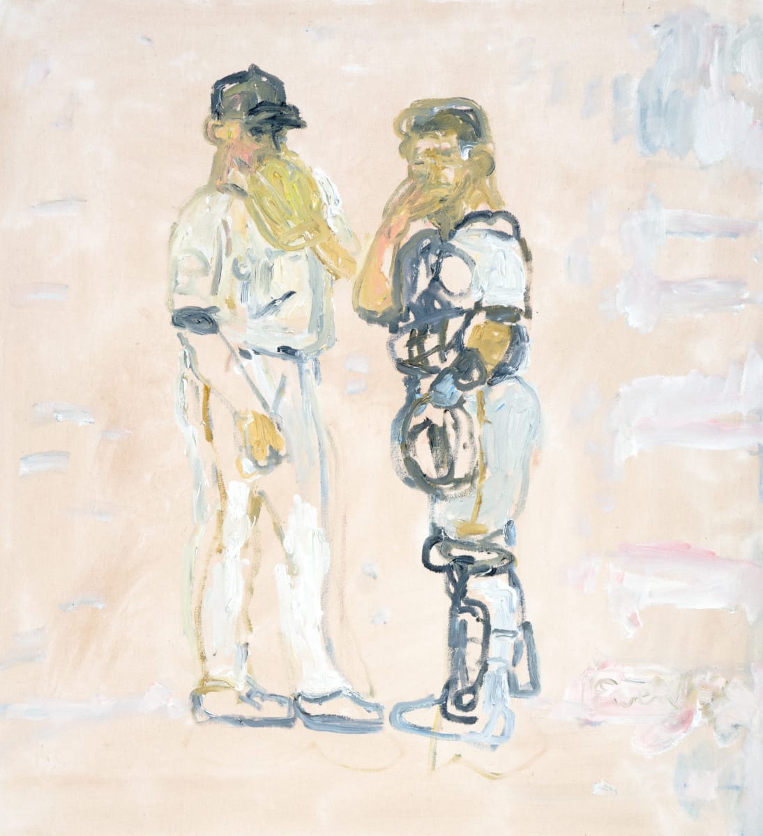 Conference On The Mound  Image: Inspired by Buster Posey of the San Francisco Giants