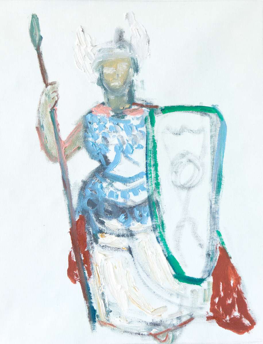 Valkyrie with Shield and Spear, Image 9.