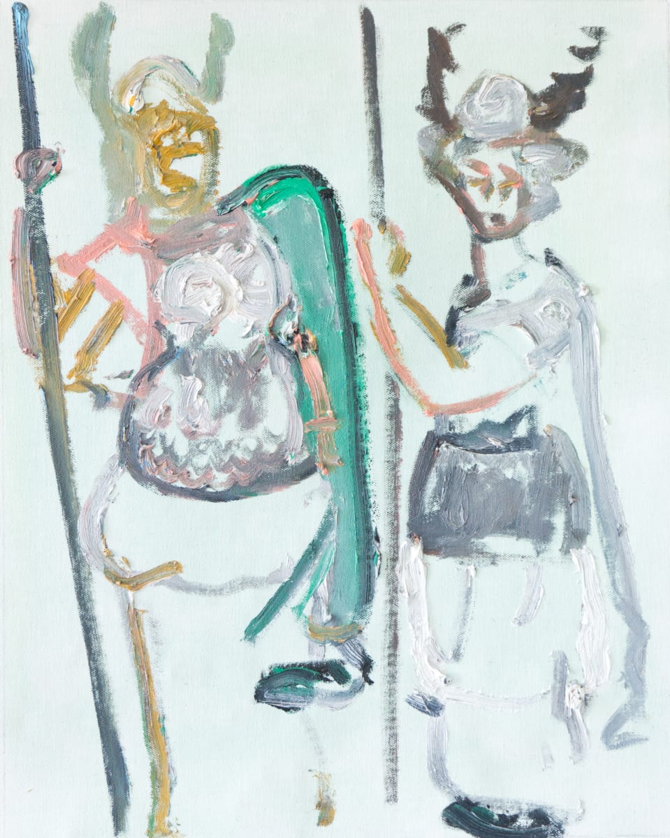 Two Valkyries Waiting #1 