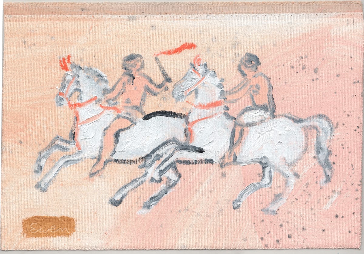 Horserace (Fragment Series) by Anne-Louise Ewen 