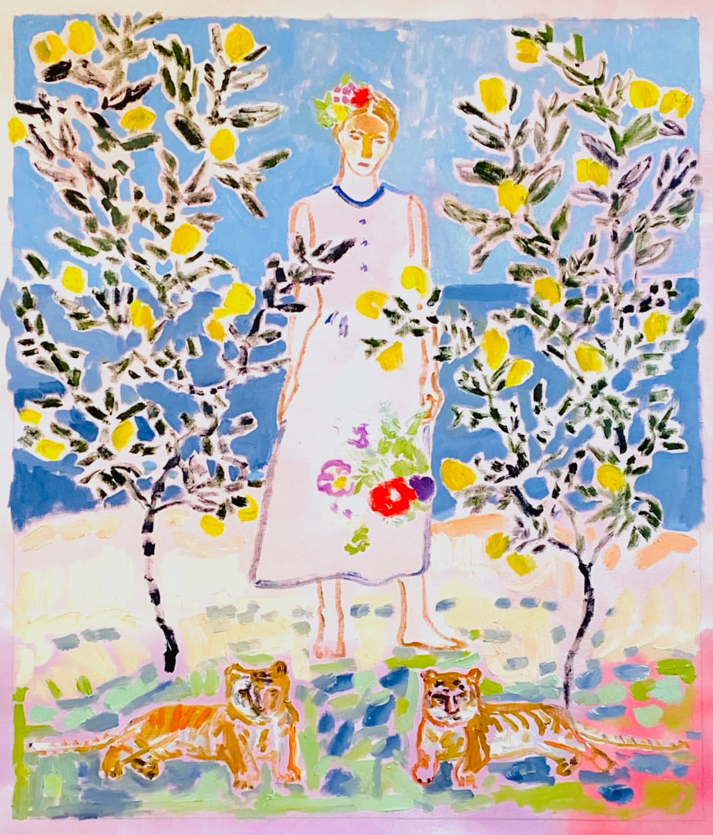 Circe with Tiny Tigers 