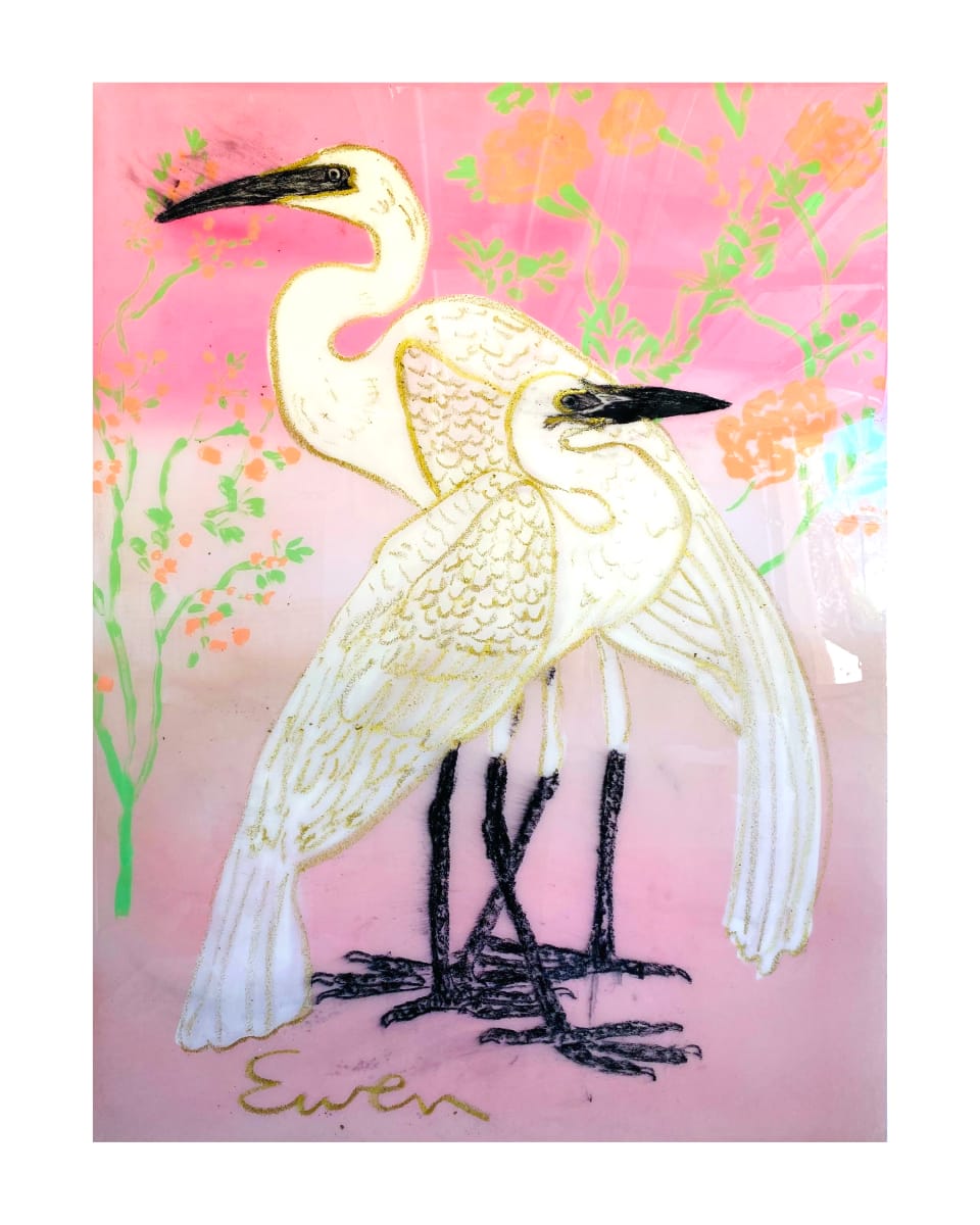 Great Herons, Image 11.