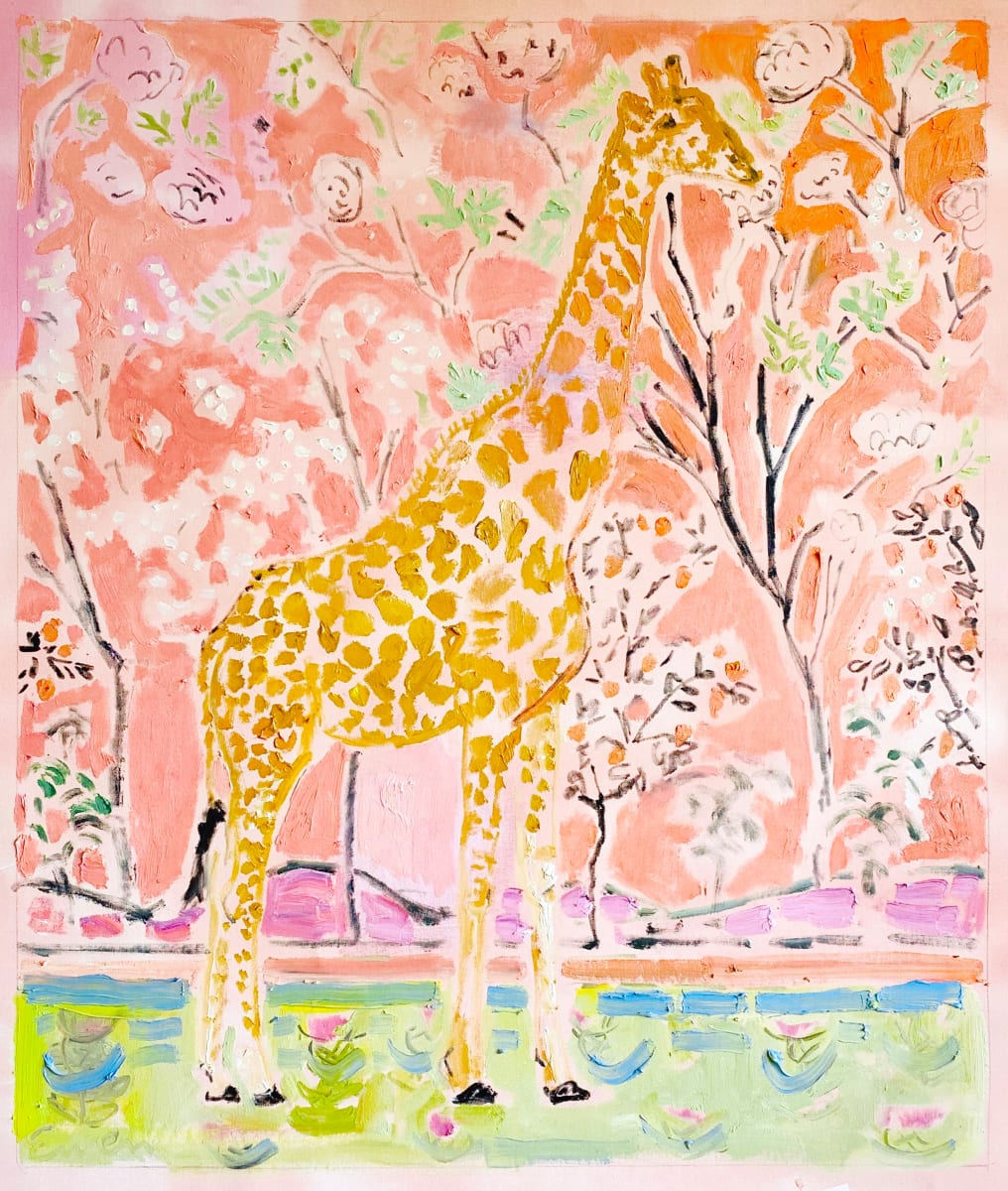 Giraffe Facing Right 