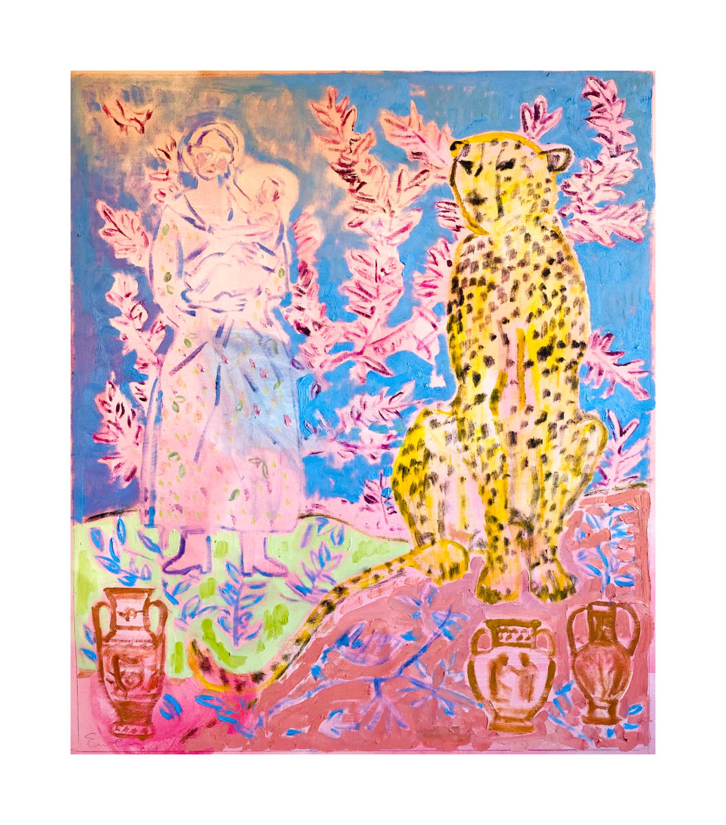 Talisman Painting, Blue 