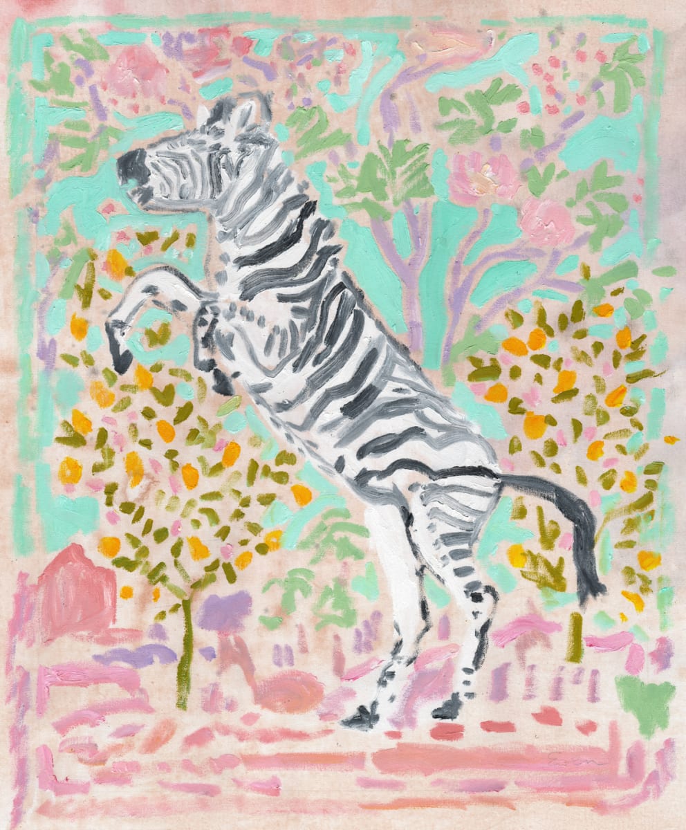 Zebra No. 1 by Anne-Louise Ewen, Image 1.