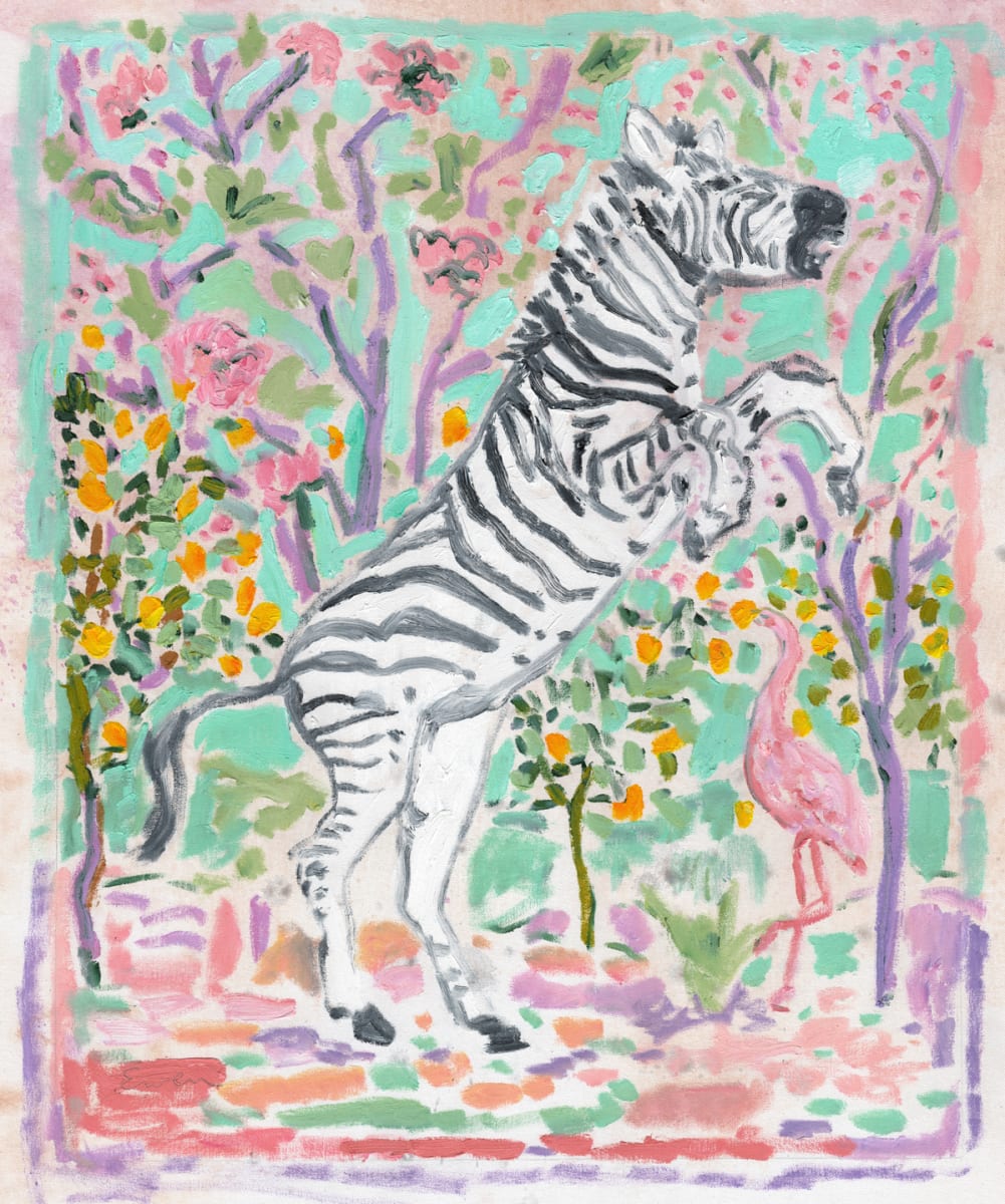 Zebra No. 2 by Anne-Louise Ewen, Image 1.