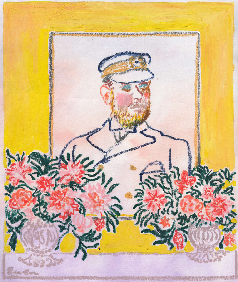 Odysseus, Portrait of the Captain by Anne-Louise Ewen 