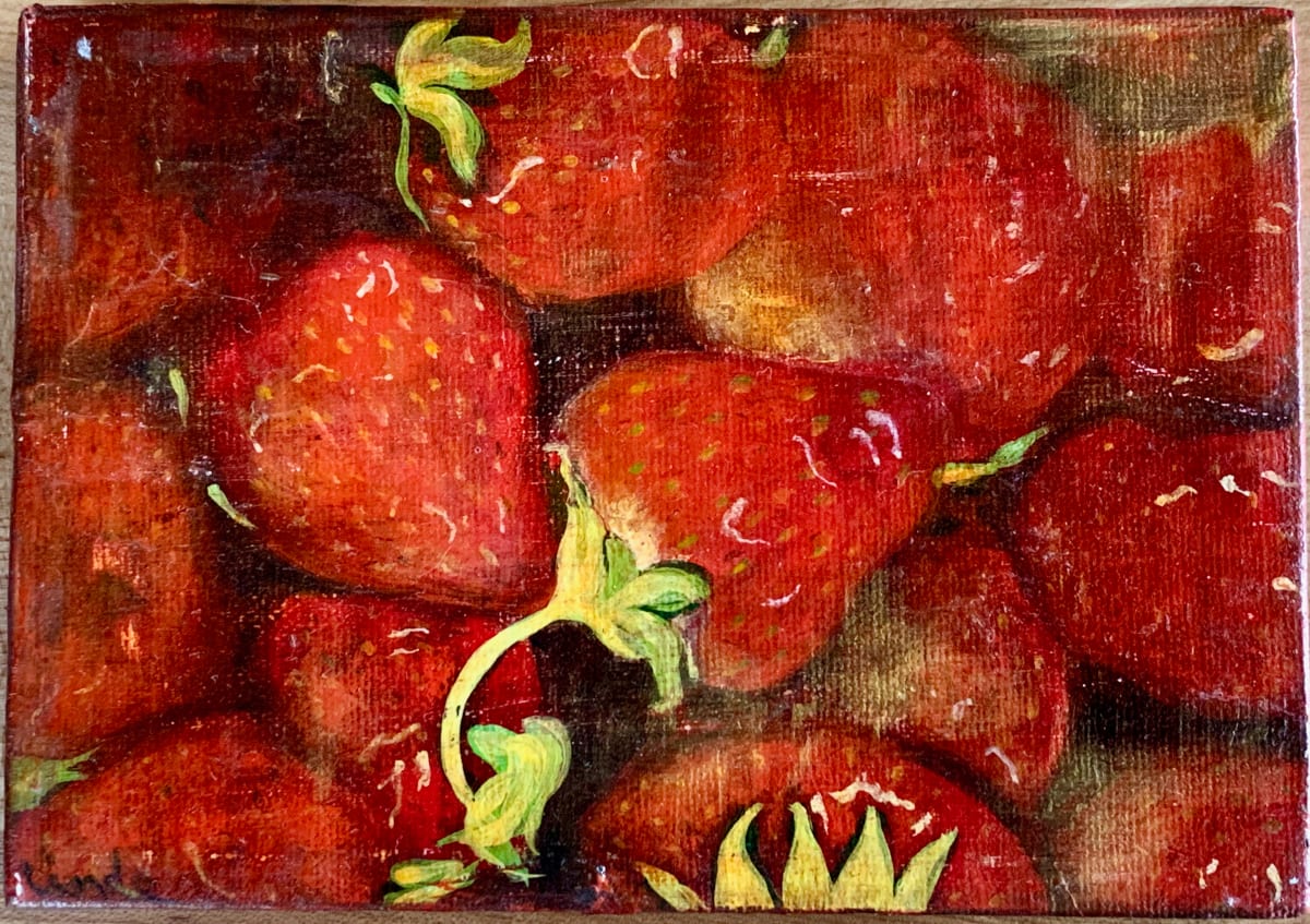 Summer Strawberries, Linda Siegel by Kathleen Hayek 