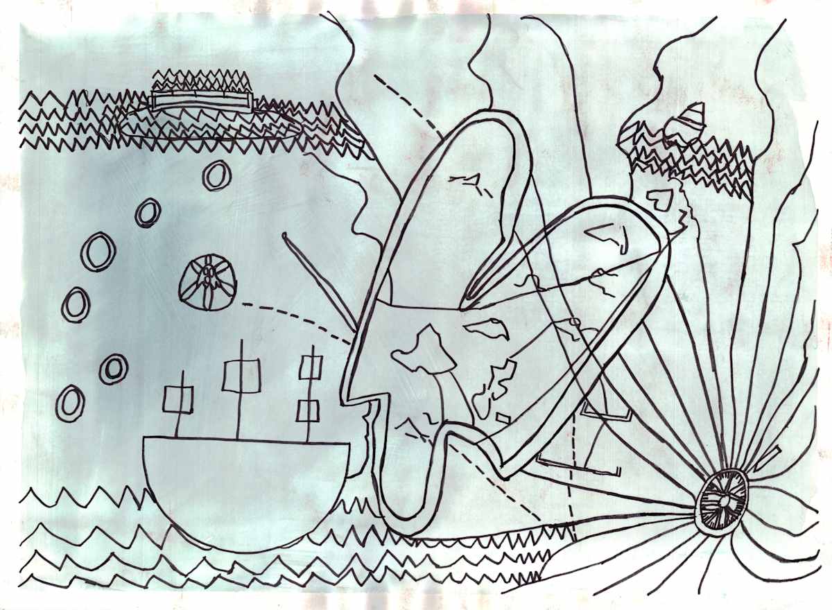Sailing by Rebecca Hurley 