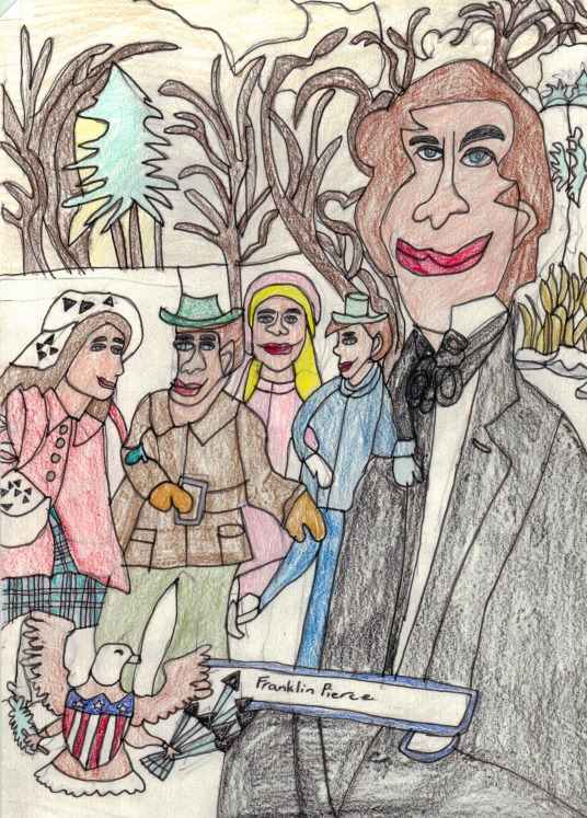 Franklin Pierce by Krysten Tong 