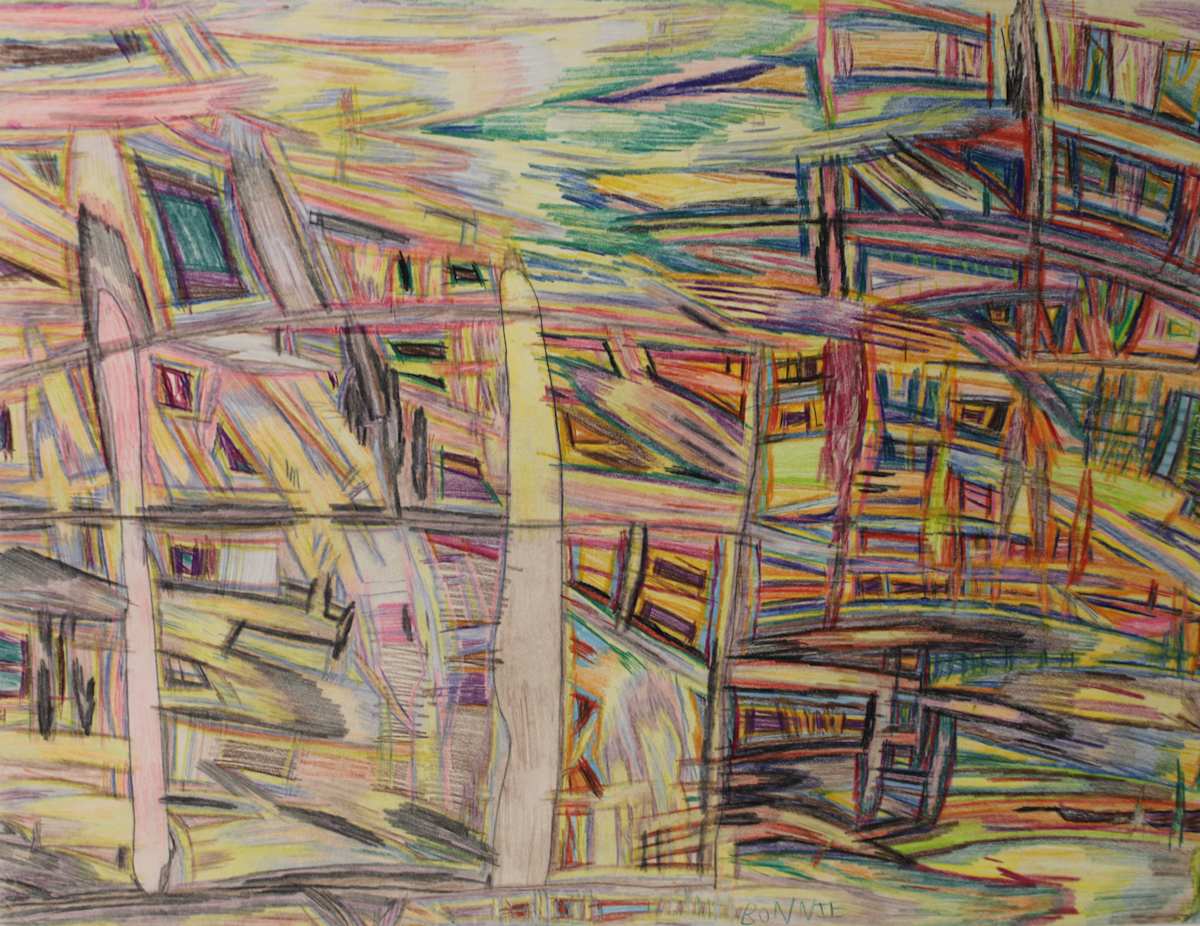 Linear 45 by Bonnie Kaehler 