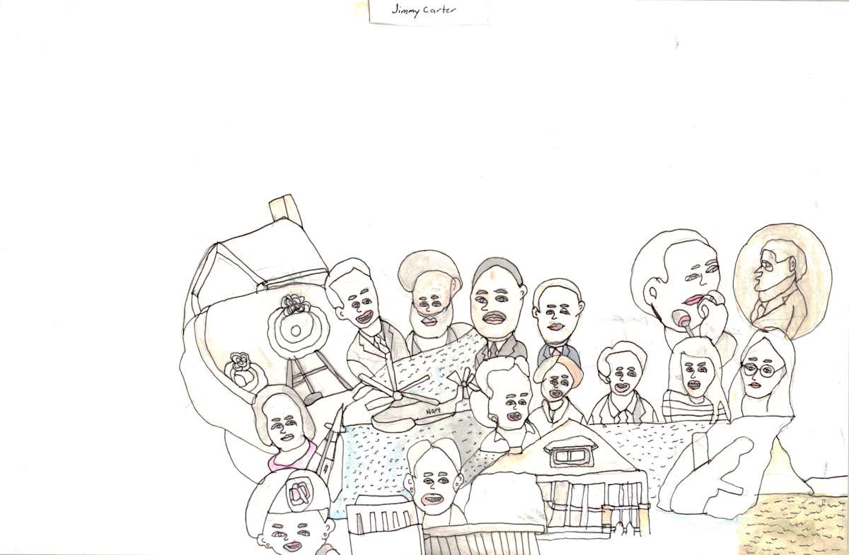 Jimmy Carter by Krysten Tong 