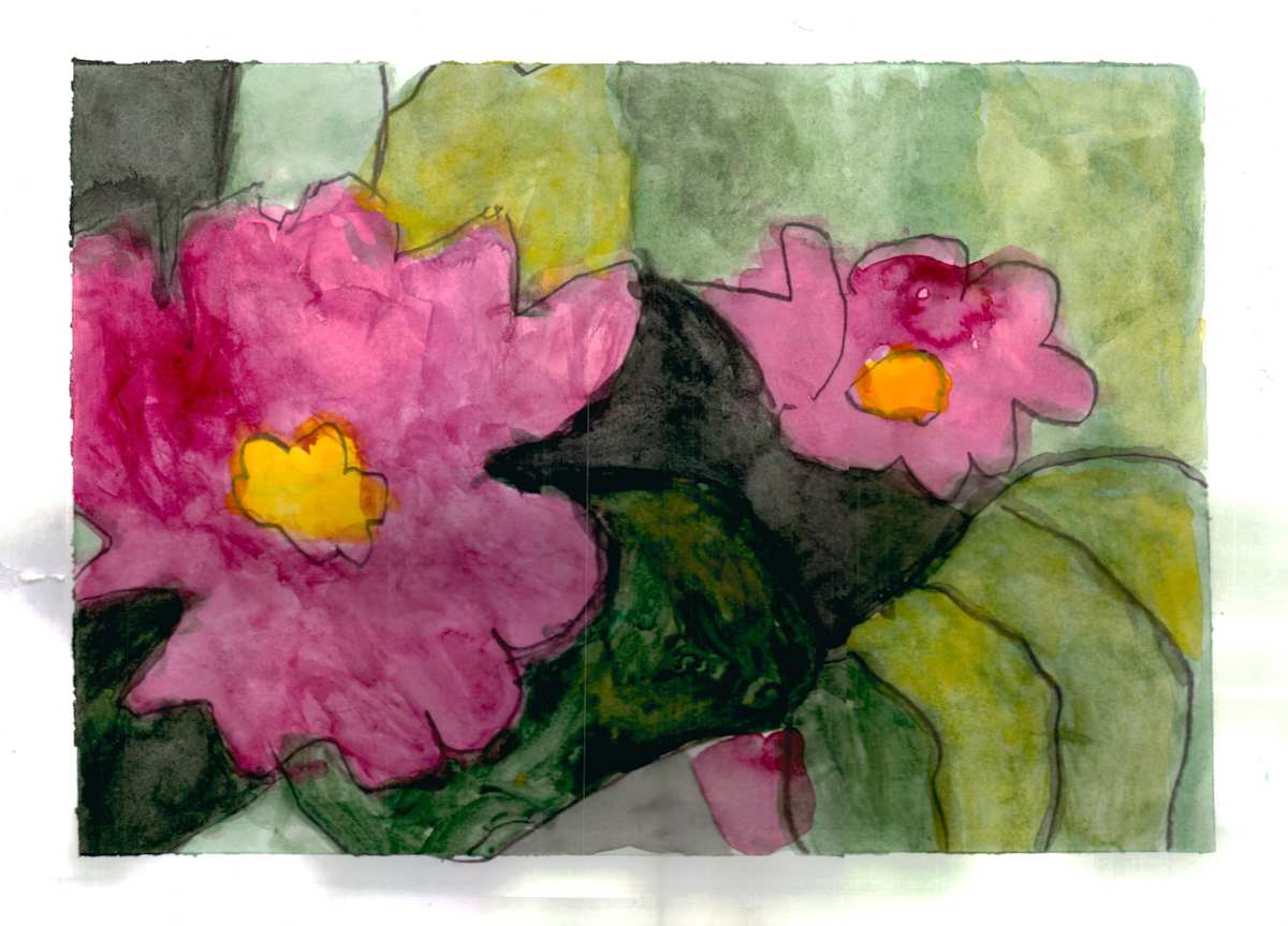 Purple Bloom by Mickey Daly 