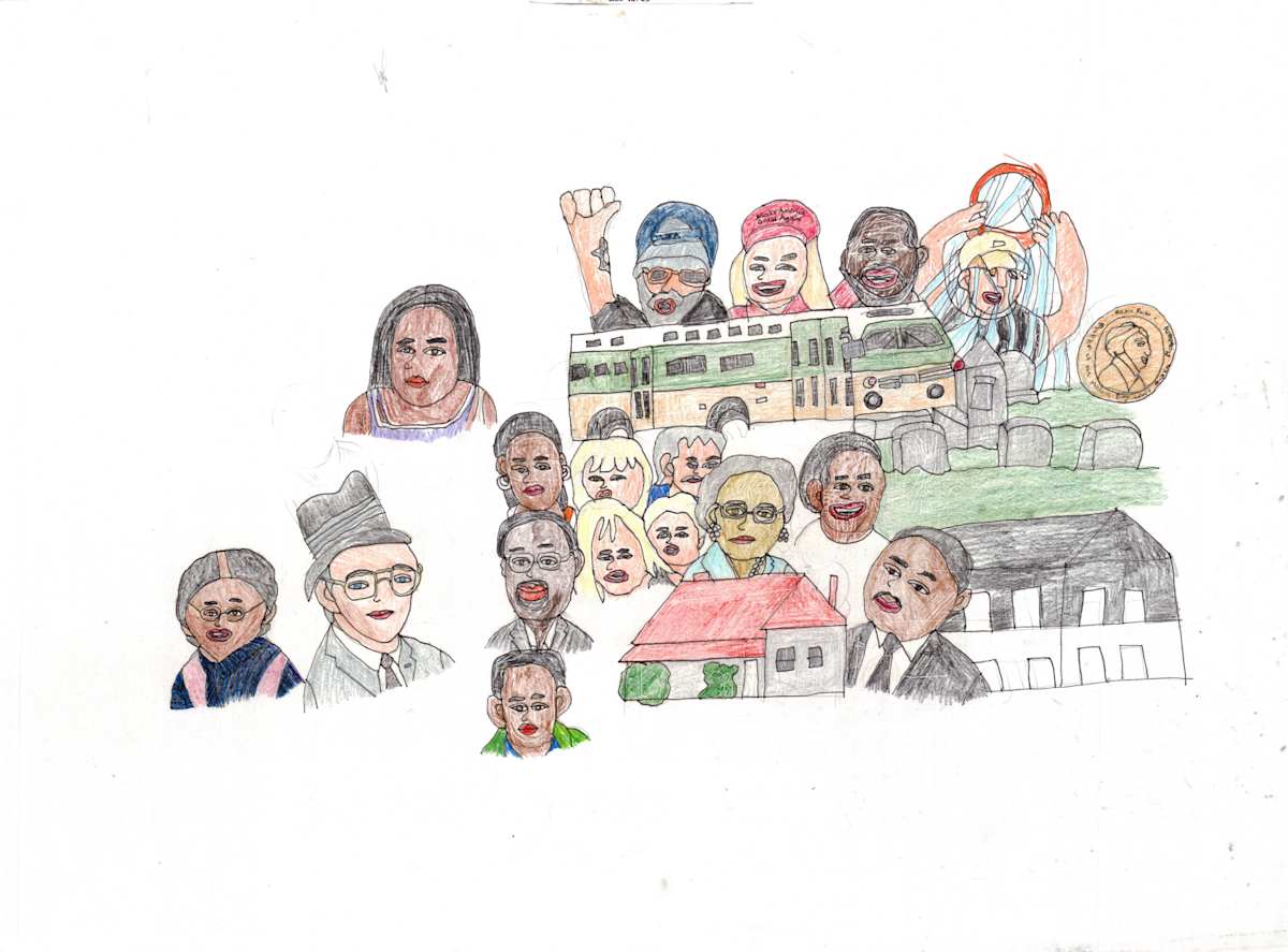 Rosa Parks by Krysten Tong 