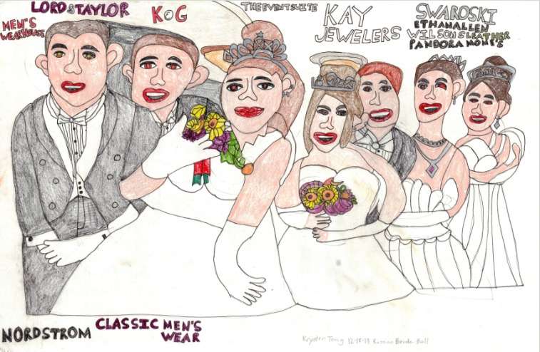 Russian Bride Ball by Krysten Tong 