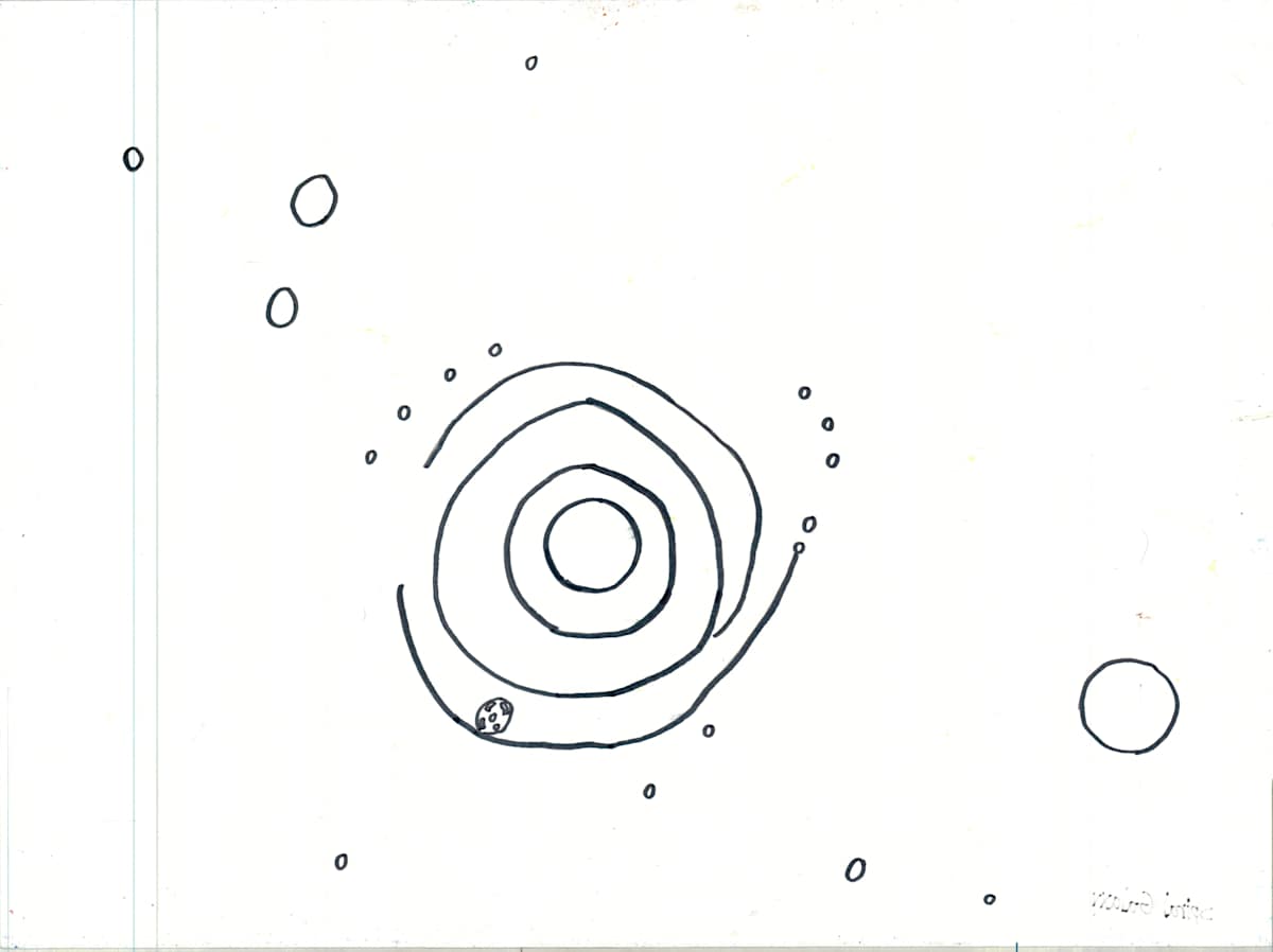 Spiral Galaxy by Rebecca Hurley 