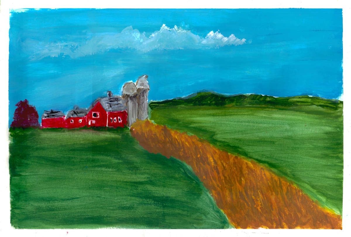 Vermont Farm by Mickey Daly 