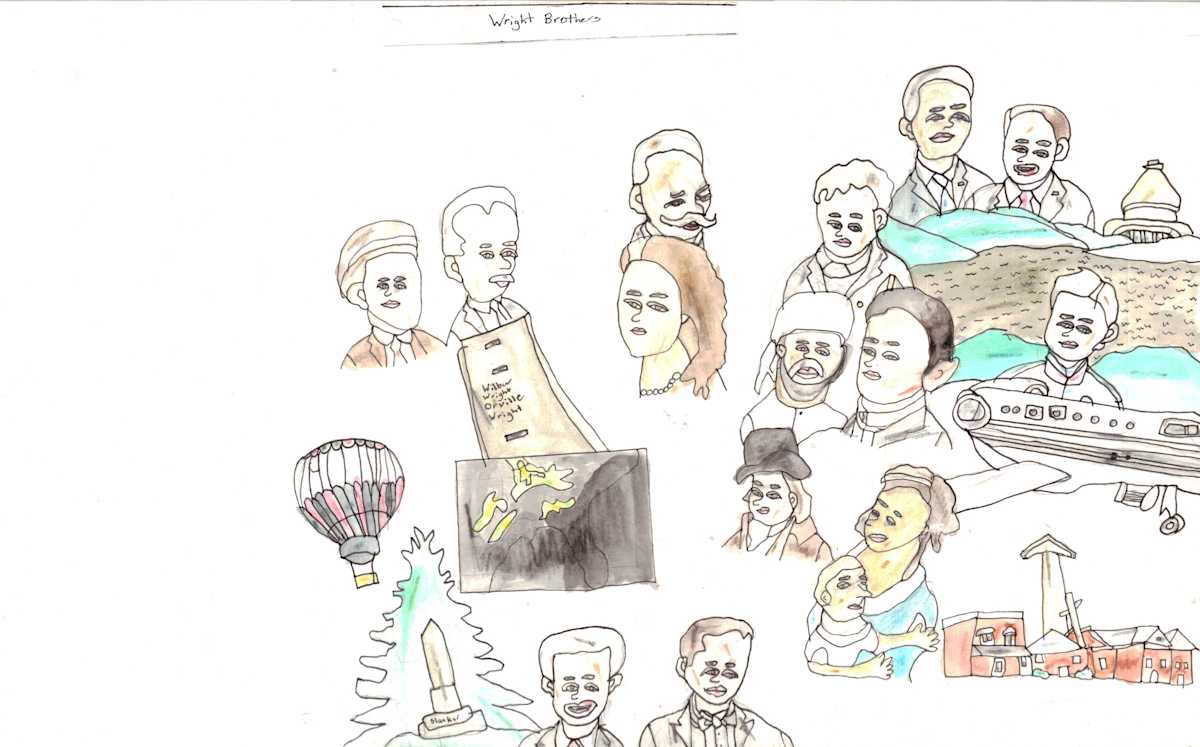 Wright Brothers by Krysten Tong 