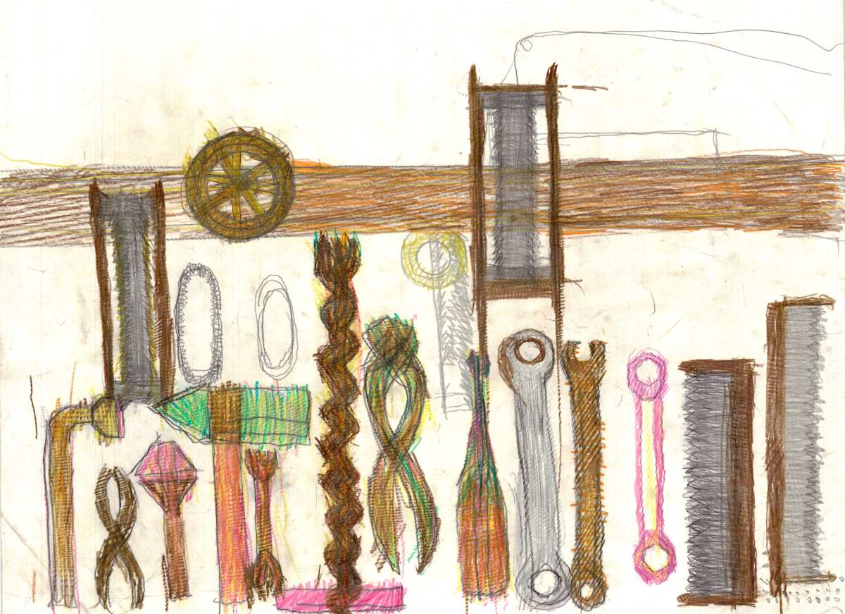 Two Man Saw by John Mitchell III 