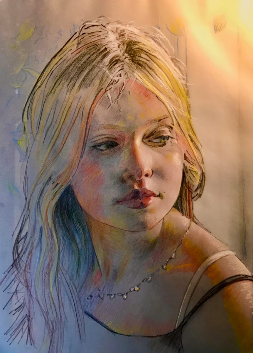 Young Girl by Martin Spang Olsen 