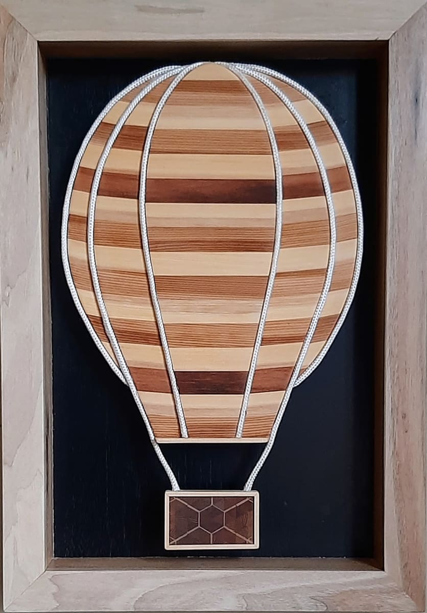 Fly Away by Robert E LeBlanc  Image: Another experiment...not so much fine joinery, and the first time I incorporate rope and dangly bits!