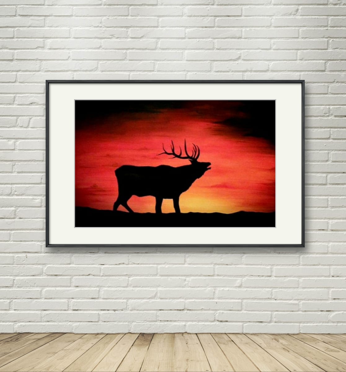The Evening Call by Kerrie Chacon  Image: The elk represents dignity, power, inner strength and passion.