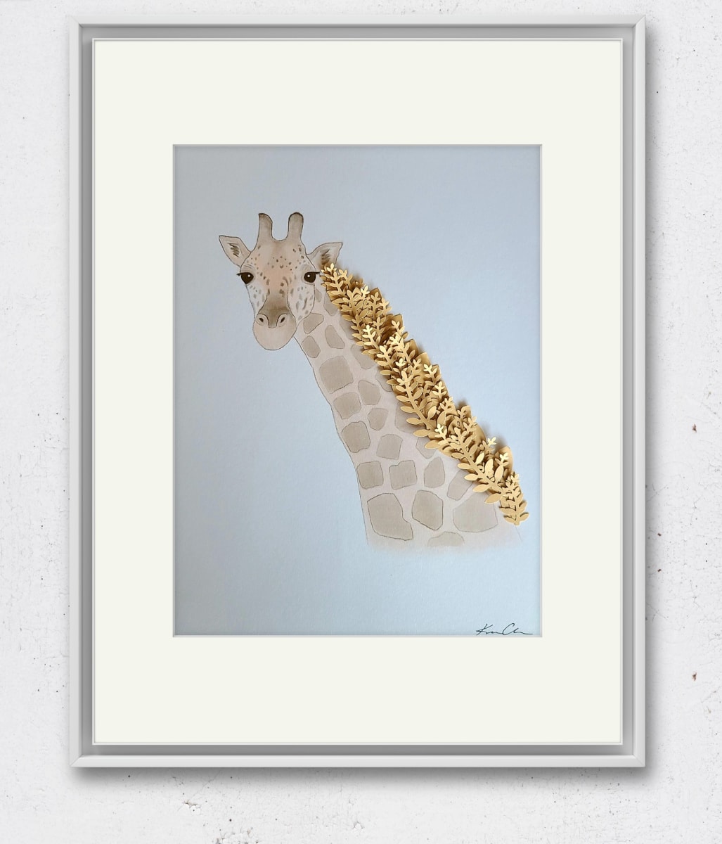 The Friendly Giraffe by Kerrie Chacon  Image: Giraffe's teach us lessons about living, being humble and having faith.