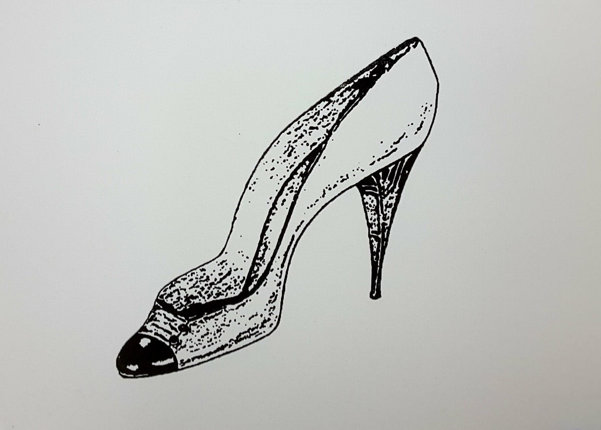 Soulier de bal en 1900 by Isabelle Roby 