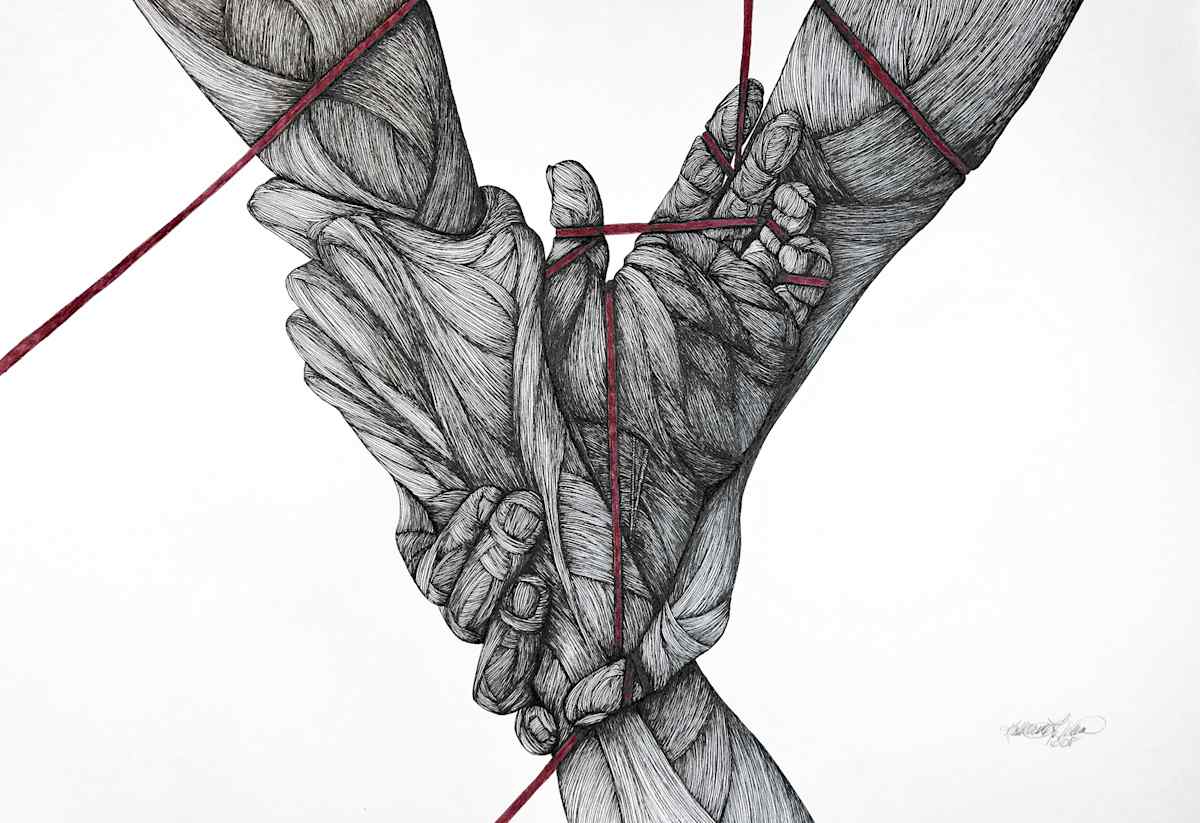 Counter Point | Limited Edition Giclée 10 of 10 (unframed) by Katherine Filice 