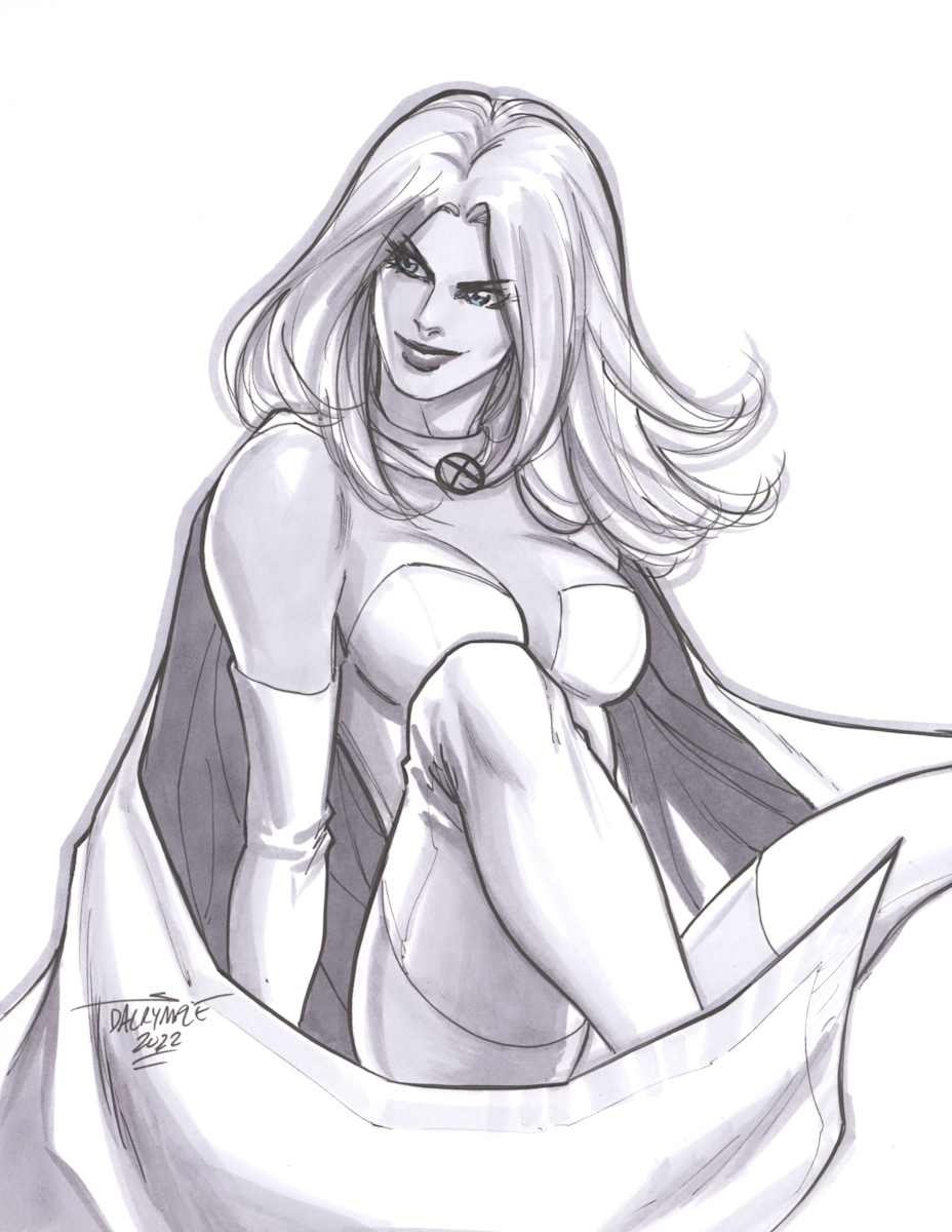 Emma Frost by Scott Dalrymple, Image 7.