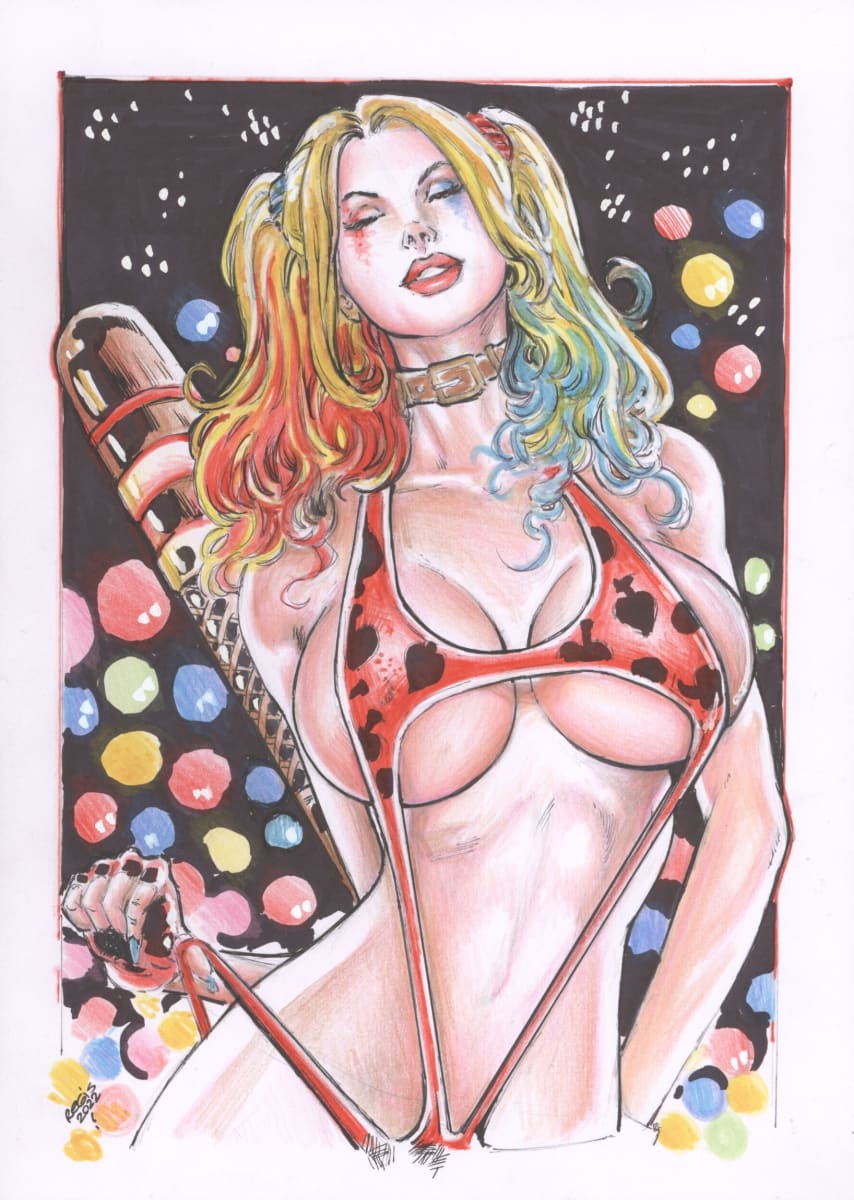 Harley Quinn by Reginaldo (Reg) Santos 