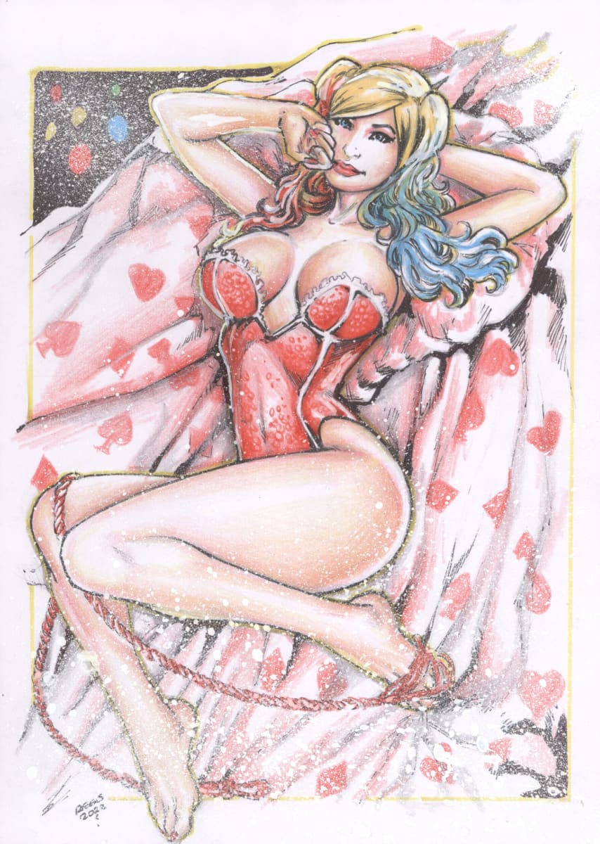 Harley Quinn by Reginaldo (Reg) Santos 