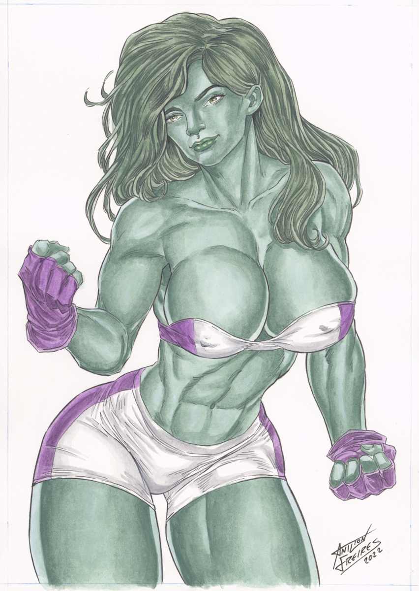 She-Hulk (12F17) by Anilton Freires, Image 19.