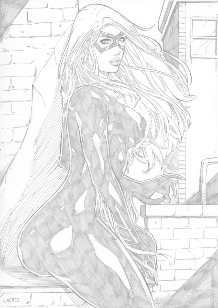 Black Cat (12F18) by Laerte 