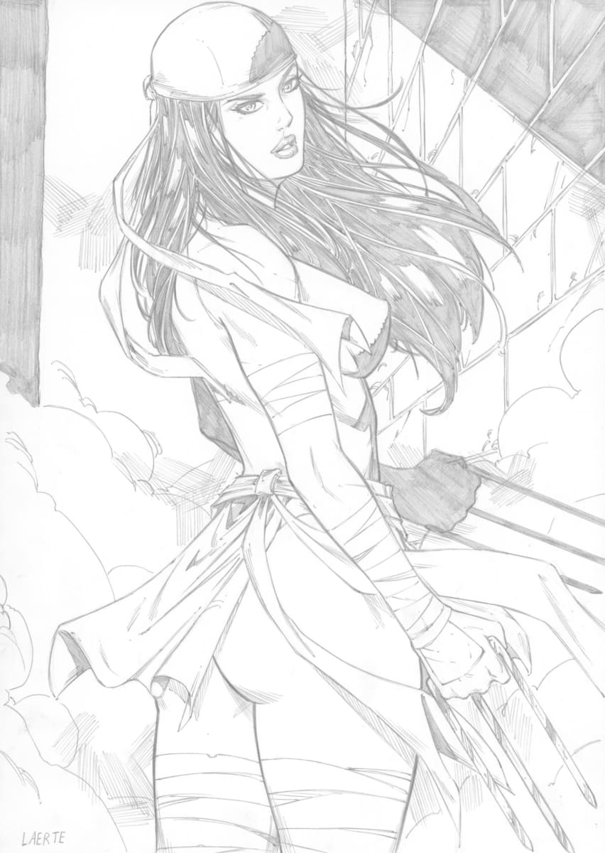 Elektra (12F20) by Laerte 