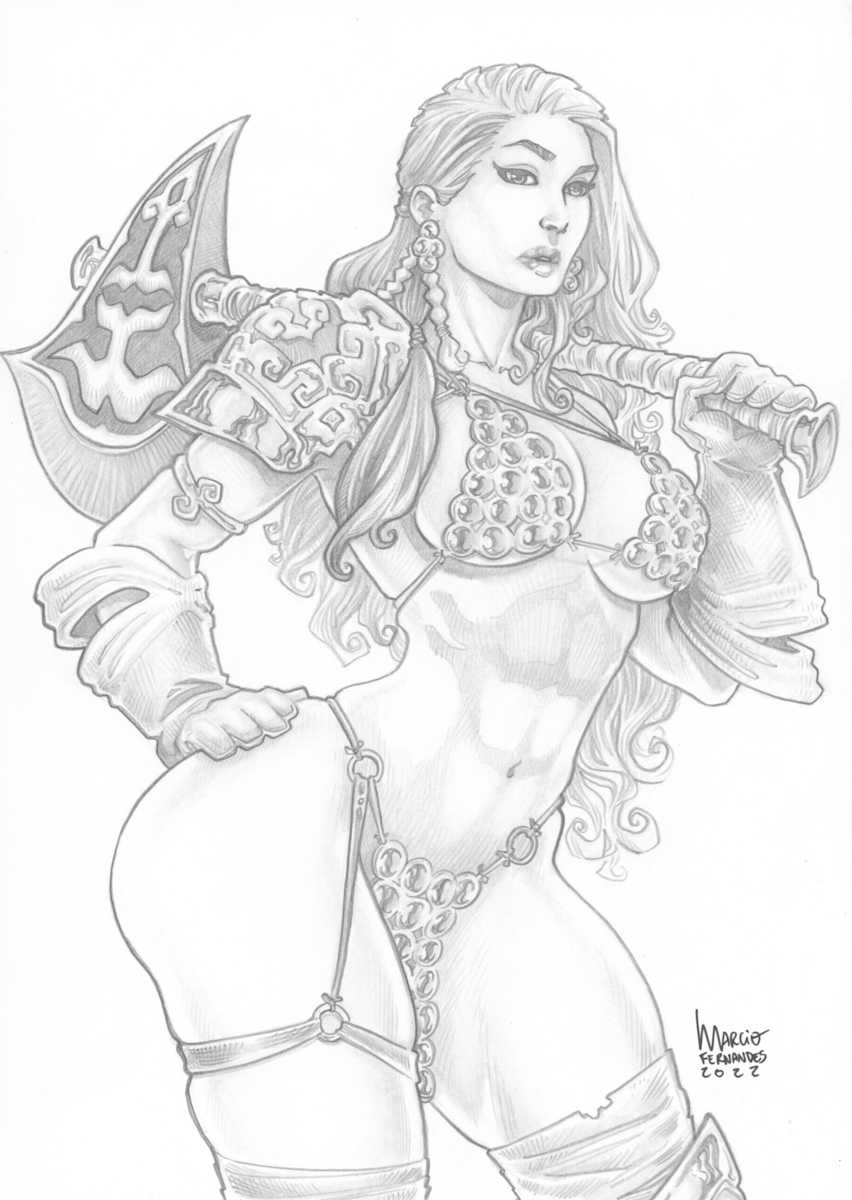 Red Sonja (12F44) by Marcio Fernandes, Image 3.