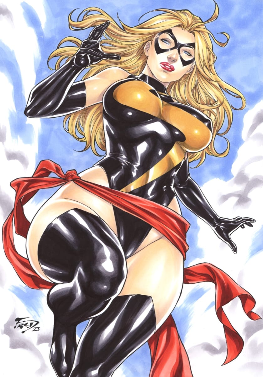 Miss Marvel (16A43) by Fred Benes 